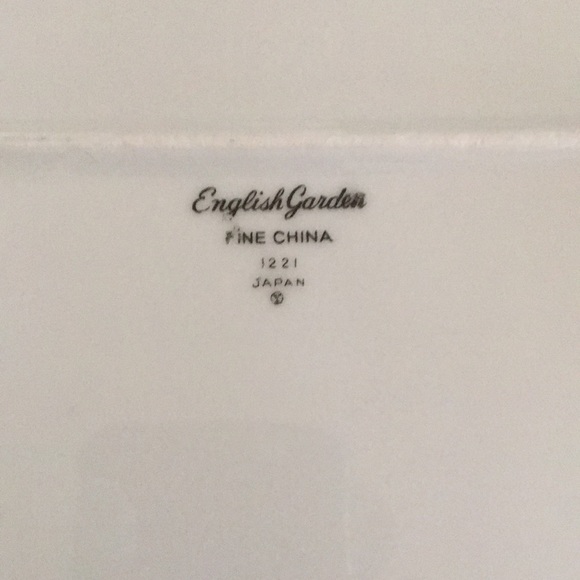 English Garden Serving Platter China - Picture 4 of 4